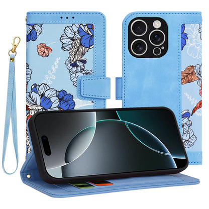 Tok Apple iPhone 16 Pro-hoz, Techsuit, FlipCraft, Kék