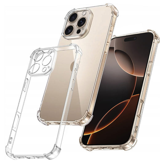Tok Apple iPhone 16 Pro-hoz, Techsuit, ütésálló átlátszó, áttetsző