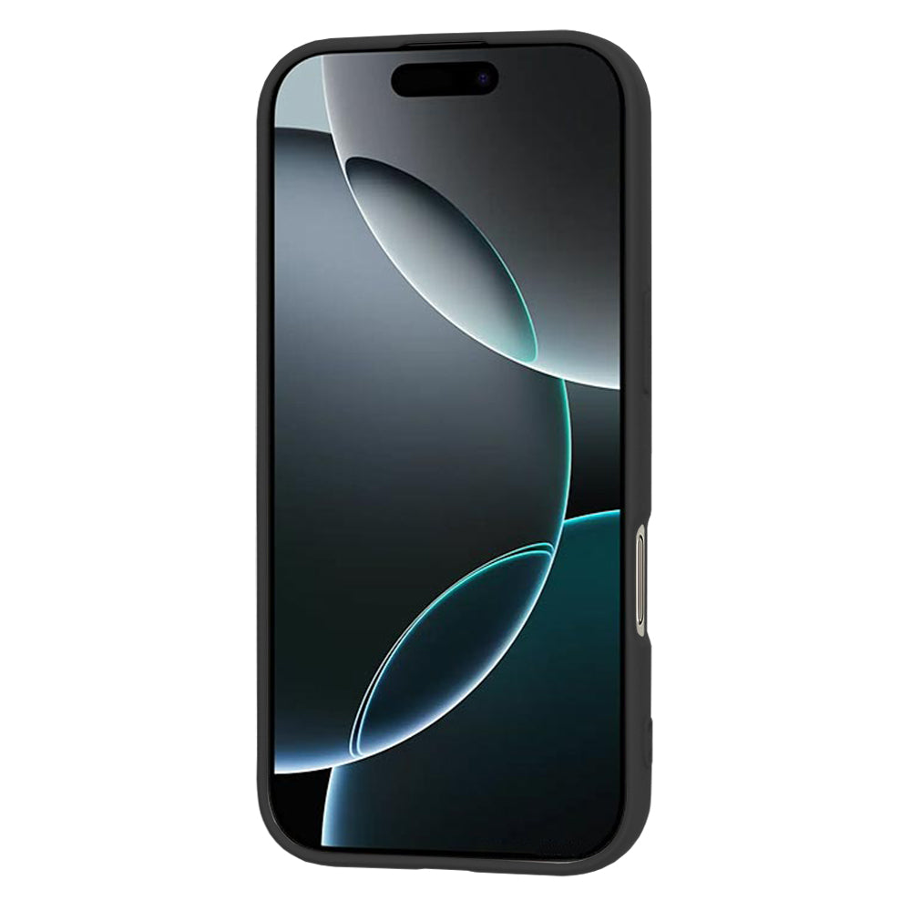 Tok Apple iPhone 16 Pro-hoz, Techsuit, SoftFlex, Fekete