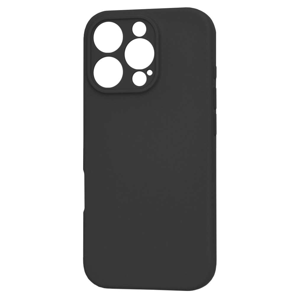 Tok Apple iPhone 16 Pro-hoz, Techsuit, SoftFlex, Fekete