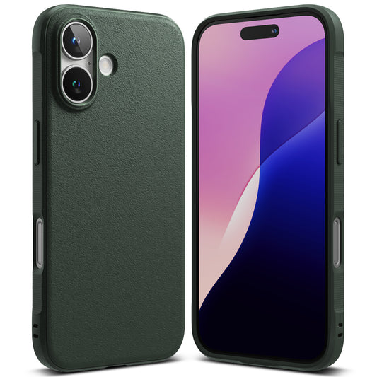 Tok Apple iPhone 16-hoz, Ringke, Onyx, Sötétzöld