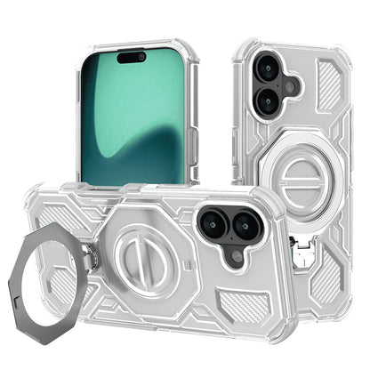 Tok Apple iPhone 16-hoz, Techsuit, Carbon Shield Pro, Fehér