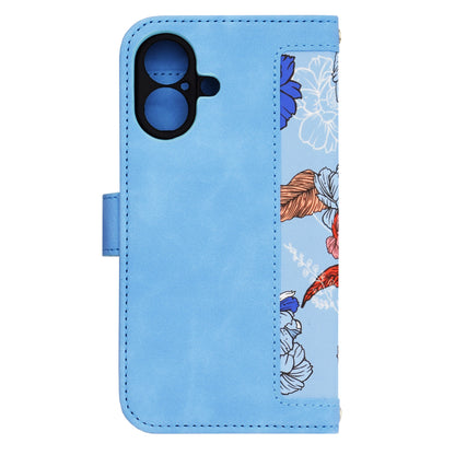 Tok Apple iPhone 16-hoz, Techsuit, FlipCraft, Kék