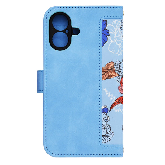 Tok Apple iPhone 16-hoz, Techsuit, FlipCraft, Kék