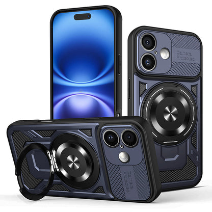 Case for Apple iPhone 16, Techsuit, RuggedCam, Blue