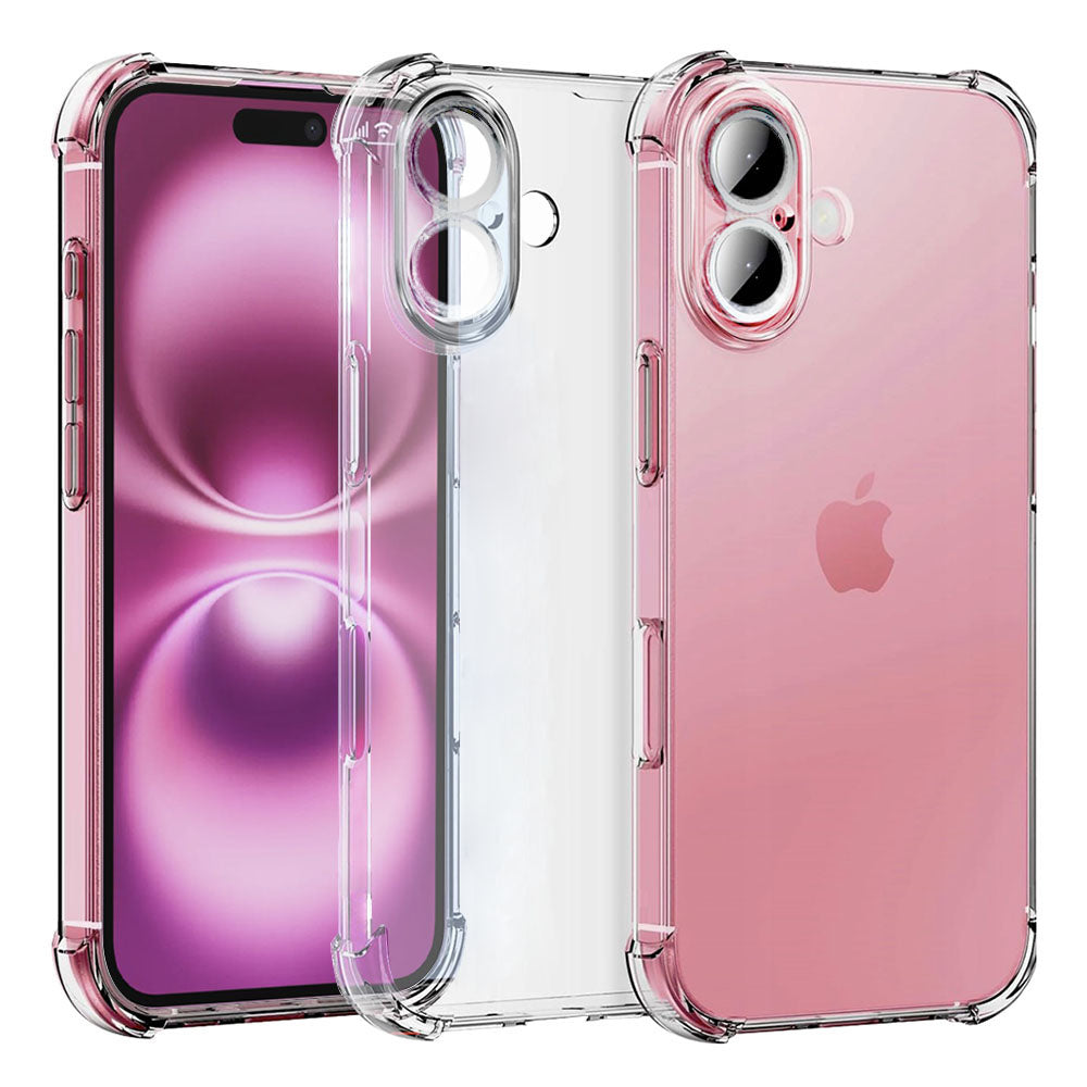 Tok Apple iPhone 16-hoz, Techsuit, ütésálló átlátszó, áttetsző