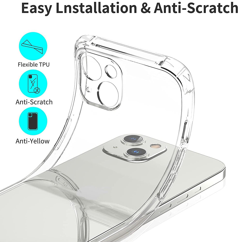 Tok Apple iPhone 16-hoz, Techsuit, ütésálló átlátszó, áttetsző