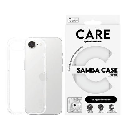 Tok Apple iPhone 16e-hez, PanzerGlass, Divatos, Átlátszó