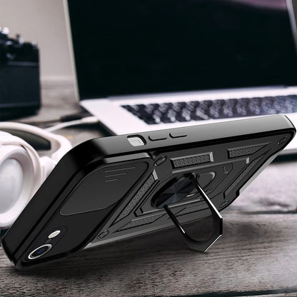 Tok Apple iPhone 17e / 16e-hez, Techsuit, CamShield, Kék
