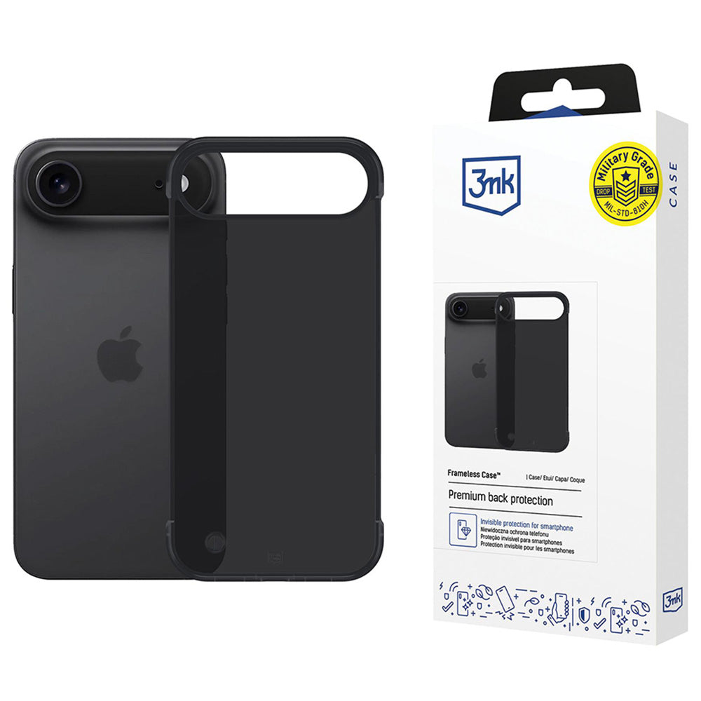 Tok a Apple iPhone 17 Air-hoz, 3MK, Just20g, Fekete