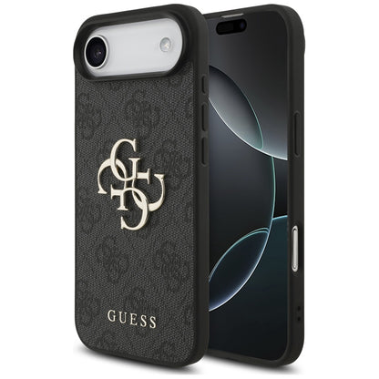 Tok Apple iPhone 17 Air-hoz, Guess, 4G Big Logo, Fekete