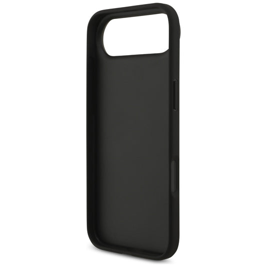 Tok Apple iPhone 17 Air-hoz, Guess, 4G Grained Big and Classic Logo, Fekete