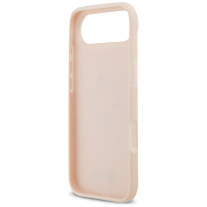 Tok Apple iPhone 17 Air-hoz, Guess, 4G Grained Big and Classic Logo, Rózsaszín