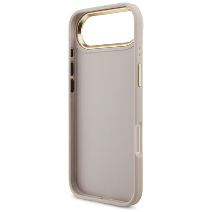Tok Apple iPhone 17 Air-hoz, Guess, Big 4G Logo Classic, Arany Rózsaszín