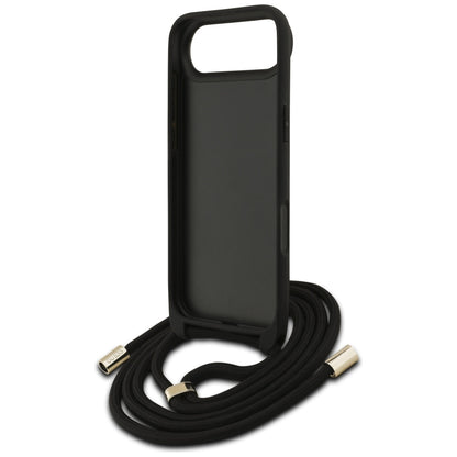 Tok a Apple iPhone 17 Air-hoz, Guess, Crossbody Cord 4G Big Log, barna