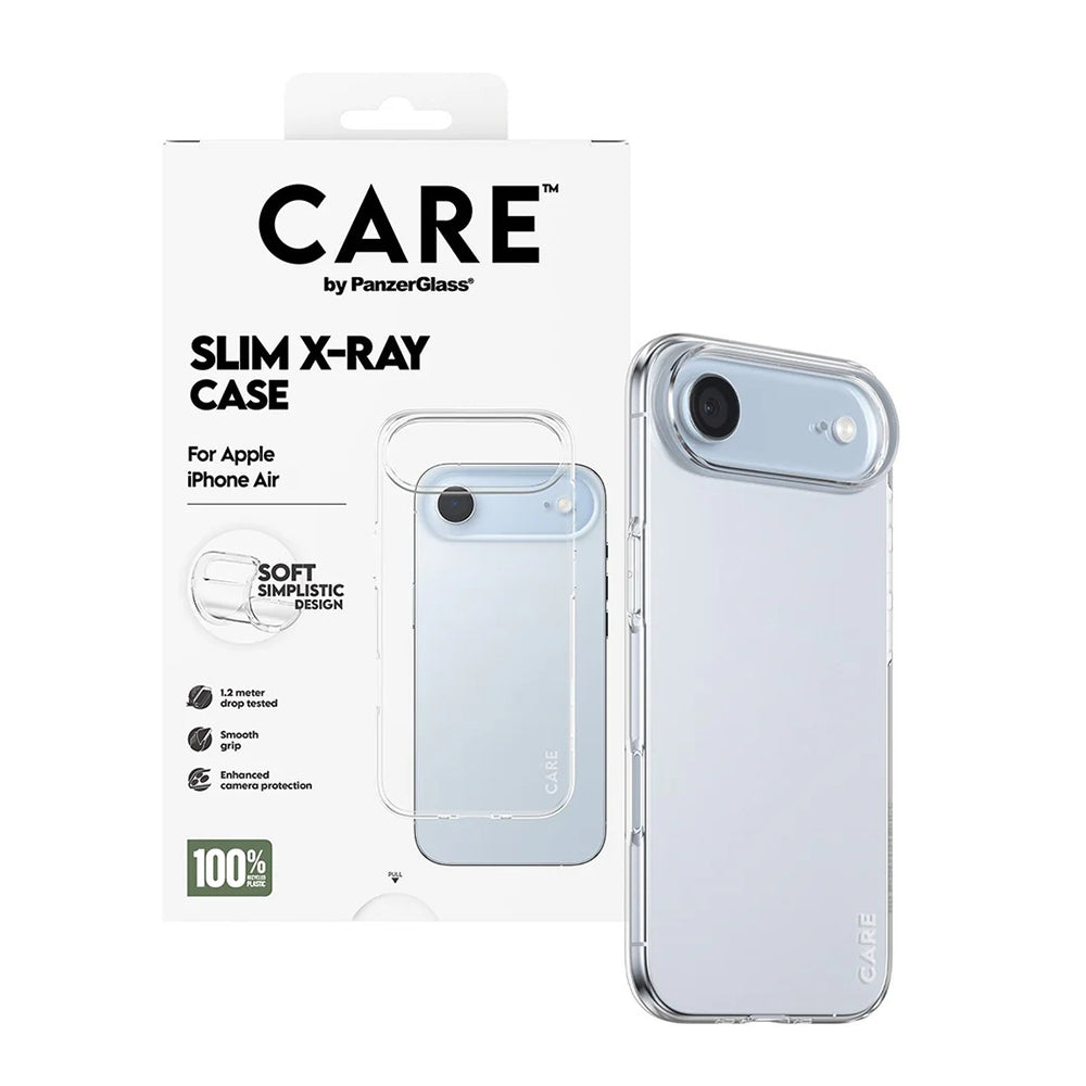 Tok Apple iPhone 17 Air-hoz, PanzerGlass, Care Fashionable X-ray, Átlátszó