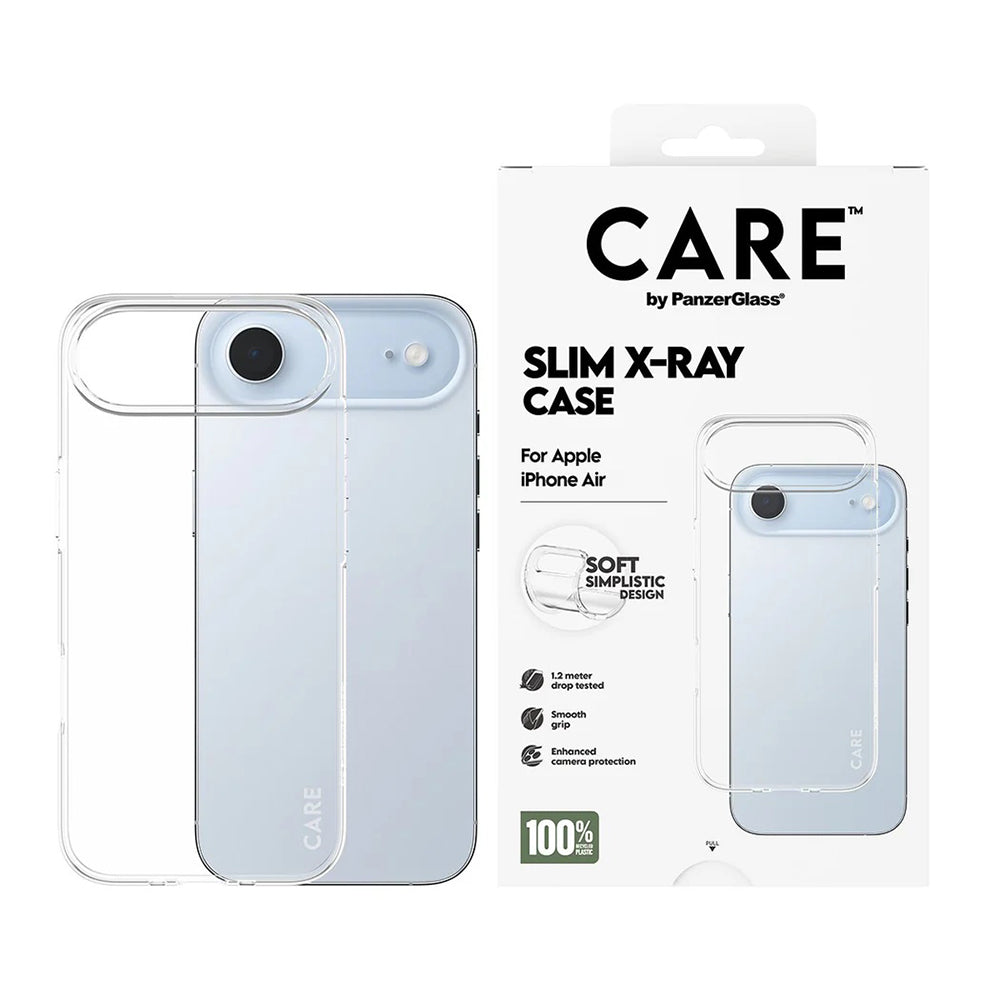 Tok Apple iPhone 17 Air-hoz, PanzerGlass, Care Fashionable X-ray, Átlátszó