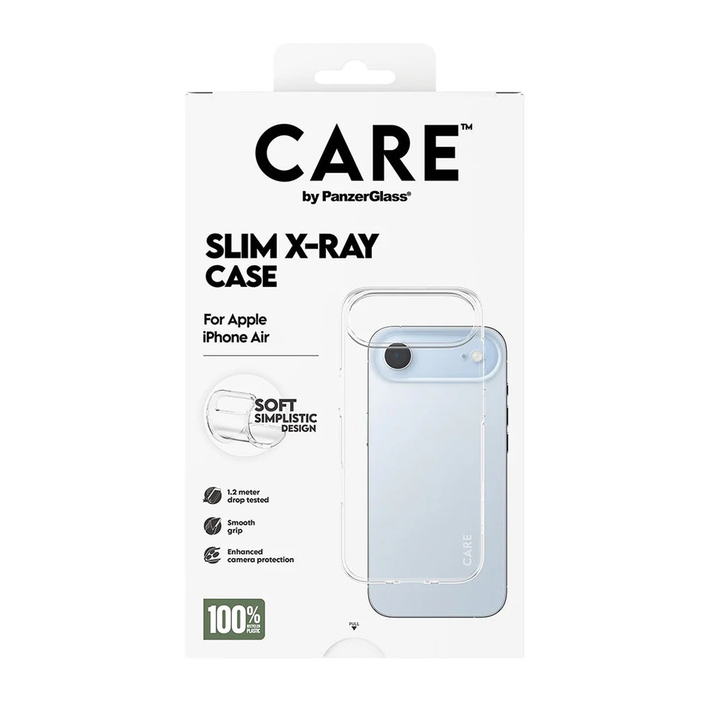 Tok Apple iPhone 17 Air-hoz, PanzerGlass, Care Fashionable X-ray, Átlátszó