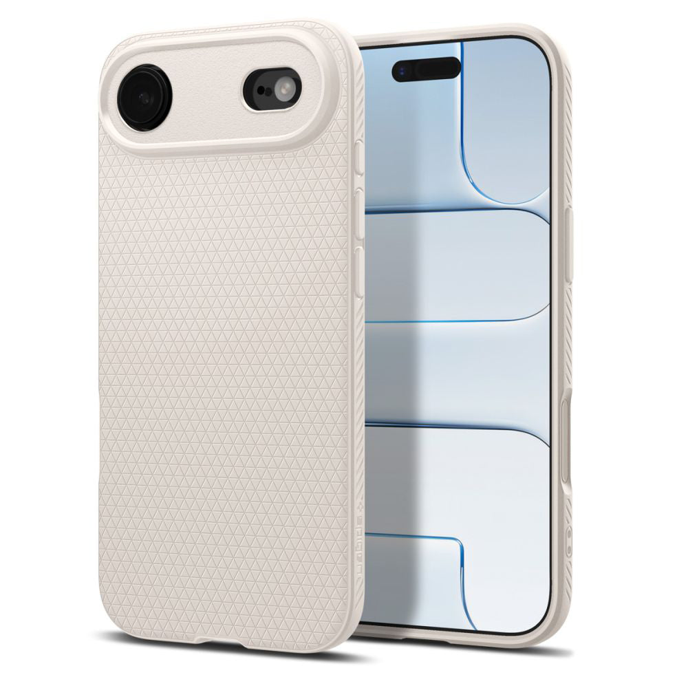 Tok a Apple iPhone 17 Air-hoz, Spigen, Liquid Air, Bézs