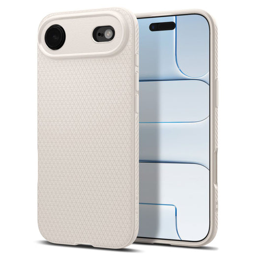 Tok a Apple iPhone 17 Air-hoz, Spigen, Liquid Air, Bézs
