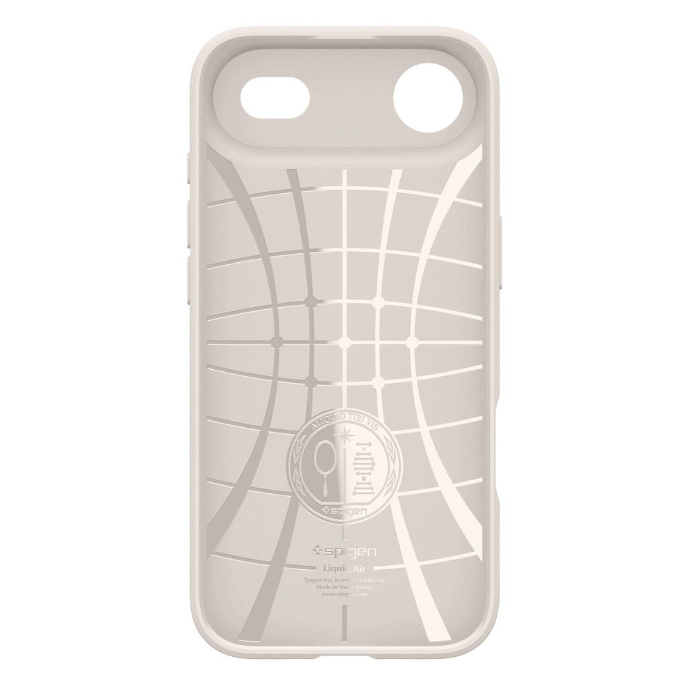 Tok a Apple iPhone 17 Air-hoz, Spigen, Liquid Air, Bézs