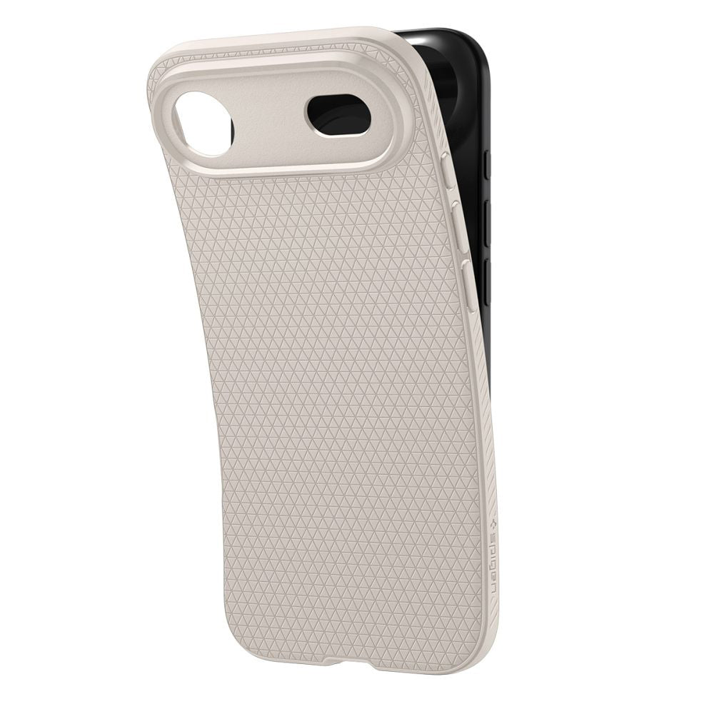 Tok a Apple iPhone 17 Air-hoz, Spigen, Liquid Air, Bézs