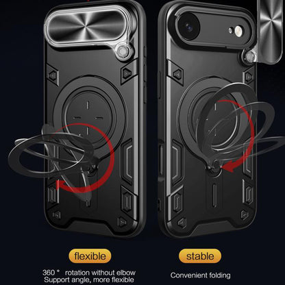 Tok Apple iPhone 17 Air-hoz, Techsuit, CamGuard Pro, Lila