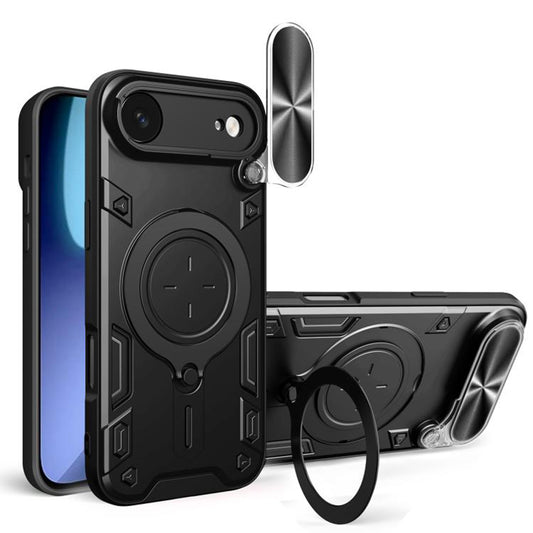 Tok Apple iPhone 17 Air-hoz, Techsuit, CamGuard Pro, Fekete