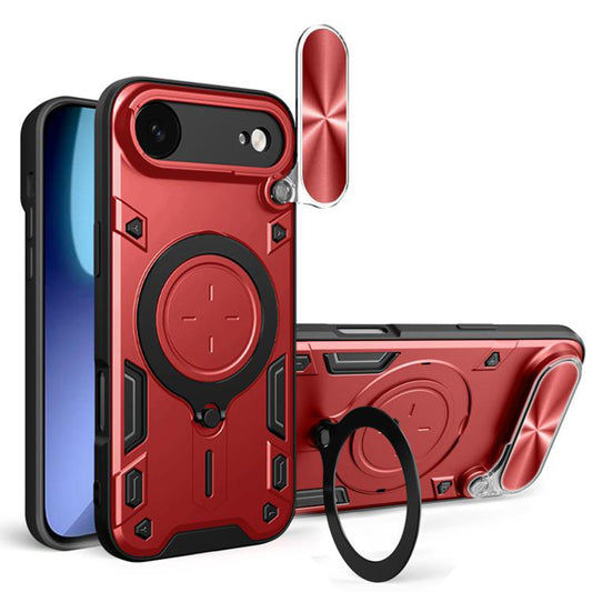 Tok a Apple iPhone 17 Air-hoz, Techsuit, CamGuard Pro, Piros