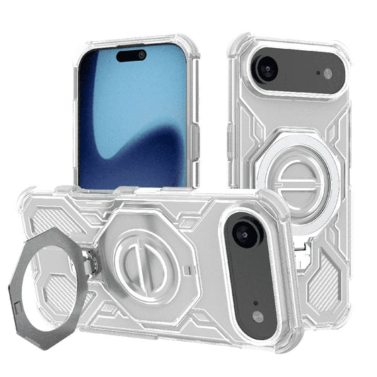 Tok Apple iPhone 17 Air-hoz, Techsuit, Carbon Shield Pro, Fehér
