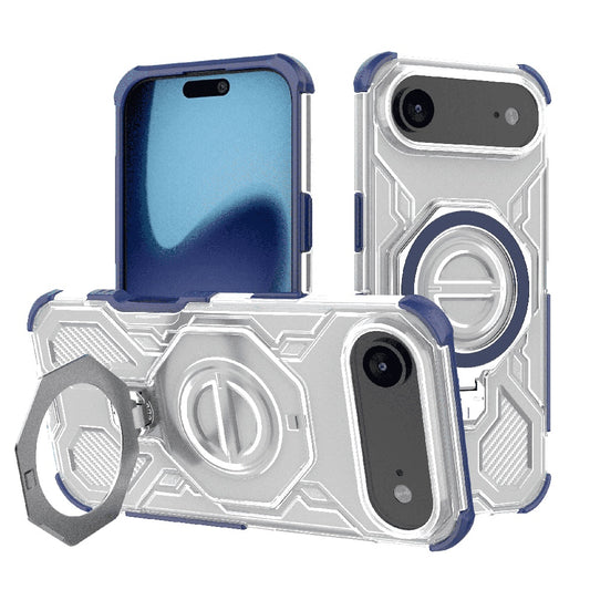 Tok Apple iPhone 17 Air-hoz, Techsuit, Carbon Shield Pro, Kék