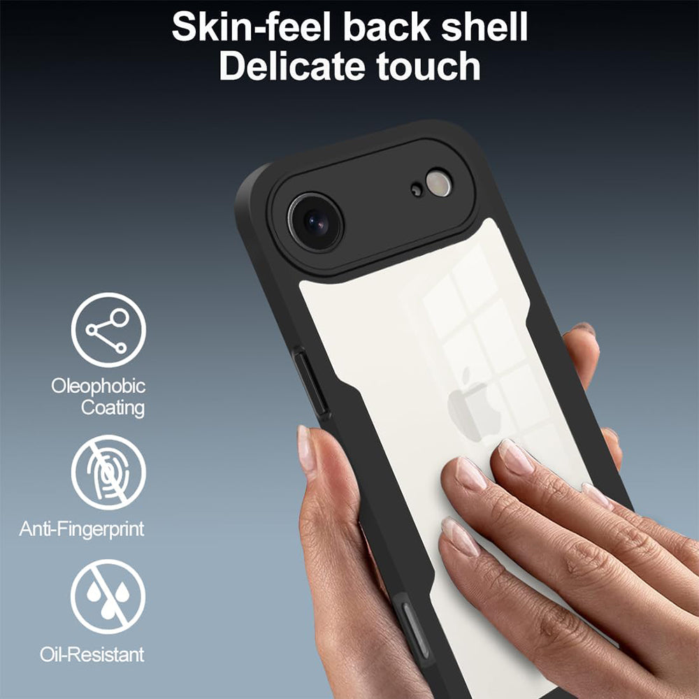 Tok a Apple iPhone 17 Air-hoz, Techsuit, ColorVerse 360, Fekete