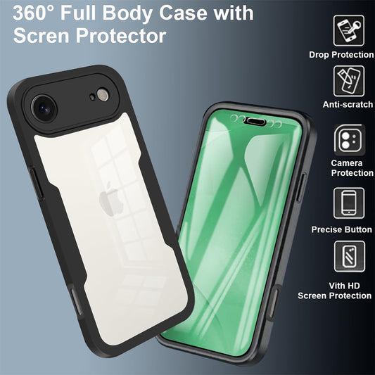 Tok a Apple iPhone 17 Air-hoz, Techsuit, ColorVerse 360, Rózsaszín