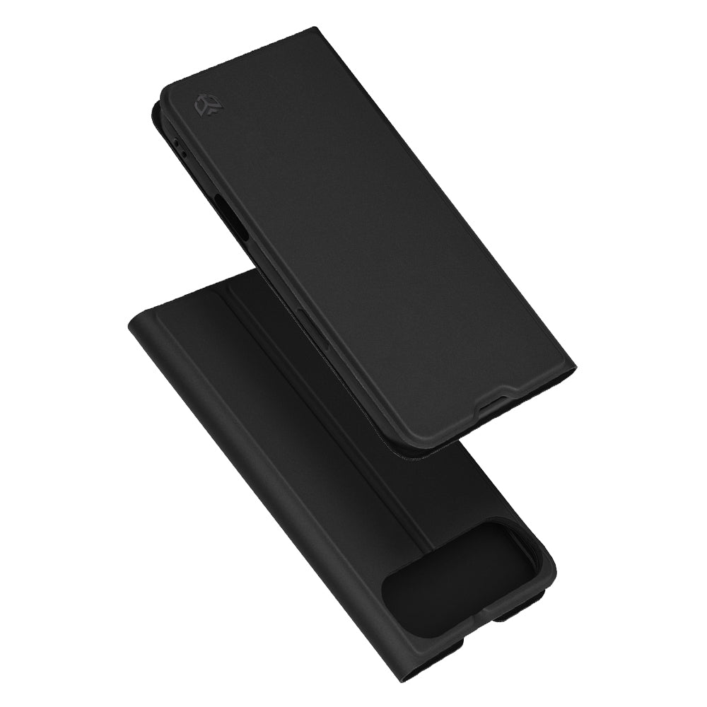 Tok Apple iPhone 17 Air-hoz, Techsuit, Magskin Book, Fekete