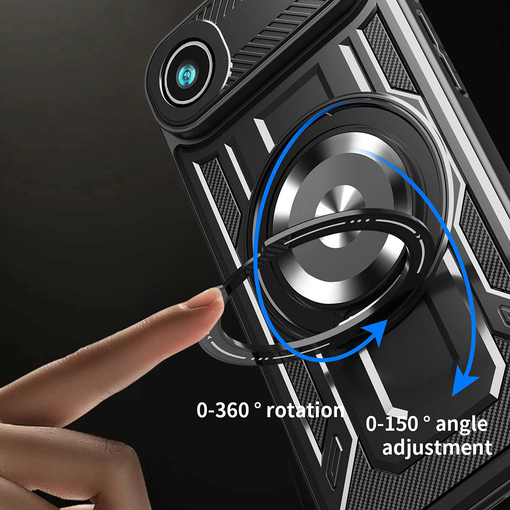 Tok Apple iPhone 17 Air-hoz, Techsuit, RuggedCam, Kék