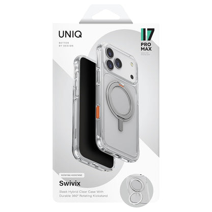 Tok Apple iPhone 17 Air-hoz, UNIQ, Swivix, Ezüst