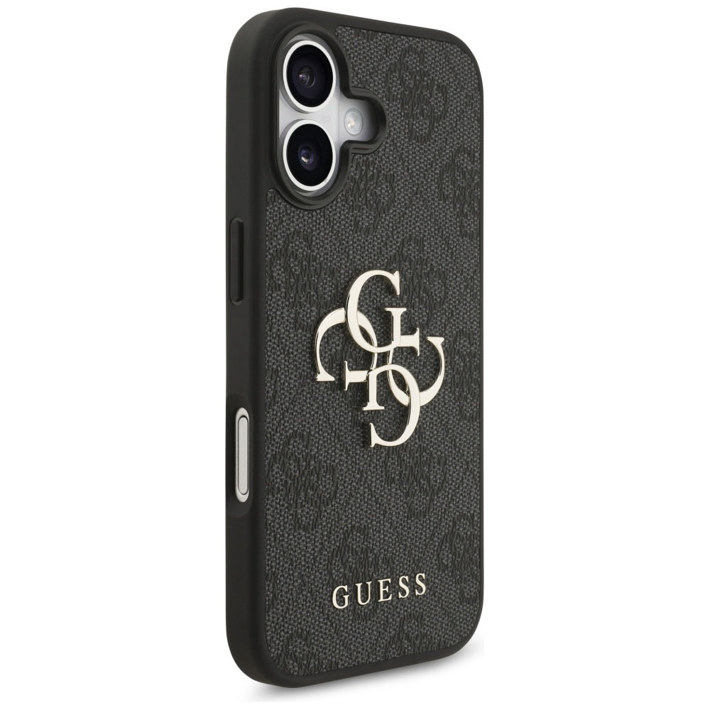 Tok Apple iPhone 17-hez, Guess, 4G Big Logo, Fekete