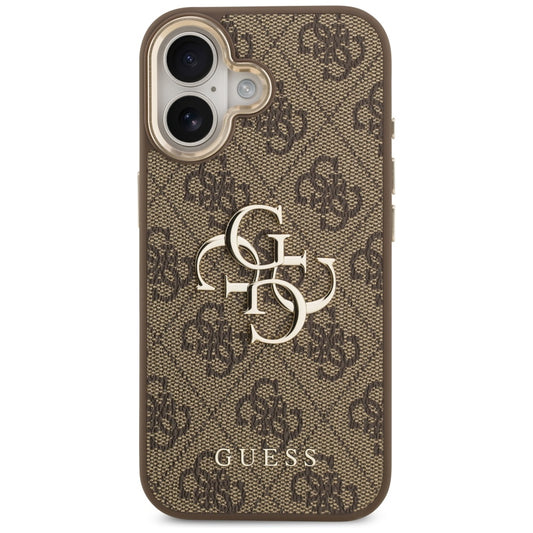 Tok Apple iPhone 17-hez, Guess, Big 4G Logo Classic, Aranybarna
