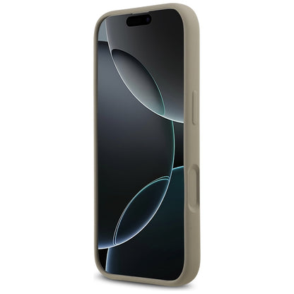 Tok a Apple iPhone 17-hez, Guess, Big 4G Script, Barna
