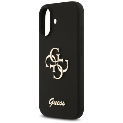 Tok a Apple iPhone 17-hez, Guess, Big 4G Script, Fekete