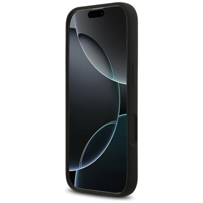 Tok a Apple iPhone 17-hez, Guess, Big 4G Script, Fekete