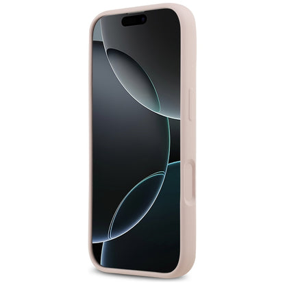 Tok a Apple iPhone 17-hez, Guess, Big 4G Script, Világos rózsaszín