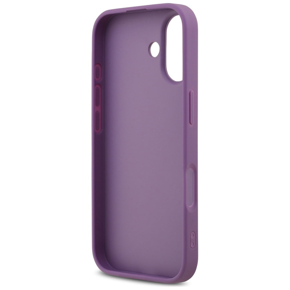 Tok a Apple iPhone 17-hez, Guess, Fixed Glitter Big 4G, Lila