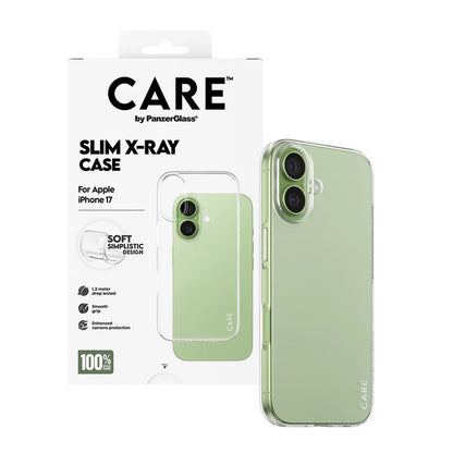Tok Apple iPhone 17-hez, PanzerGlass, Care Fashionable X-ray, Átlátszó
