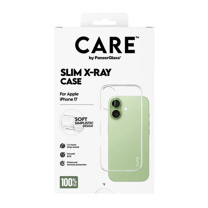 Tok Apple iPhone 17-hez, PanzerGlass, Care Fashionable X-ray, Átlátszó