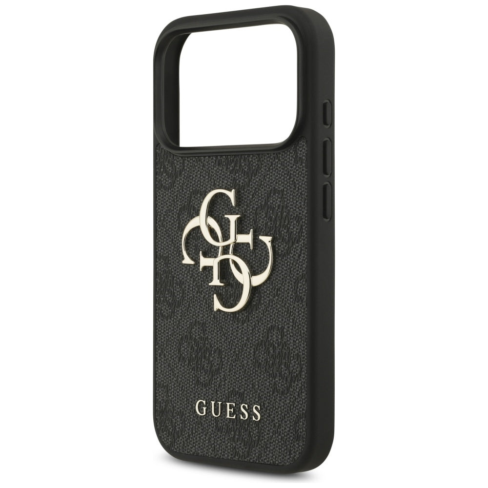 Tok a Apple iPhone 17 Pro-hoz, Guess, 4G Big Logo, Fekete