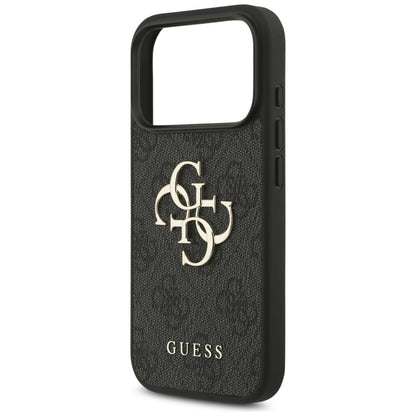 Tok a Apple iPhone 17 Pro-hoz, Guess, 4G Big Logo, Fekete