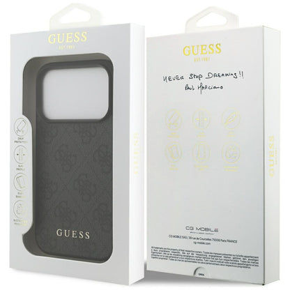 Tok Apple iPhone 17 Pro-hoz, Guess, 4G Classic, Fekete