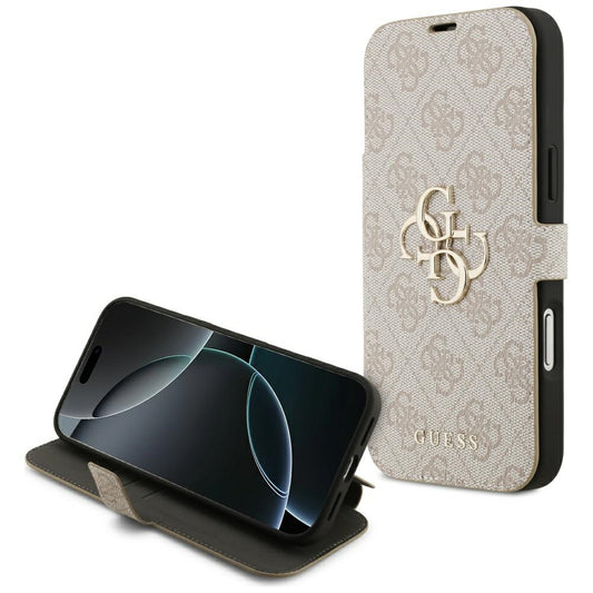 Tok Apple iPhone 17 Pro-hoz, Guess, 4G Metal Logo, Rózsaszín