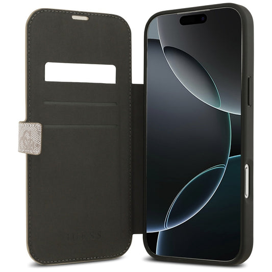Tok Apple iPhone 17 Pro-hoz, Guess, 4G Metal Logo, Rózsaszín